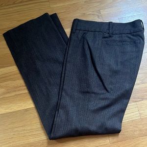 Banana Republic brown herringbone wool blend Martin fit pants
